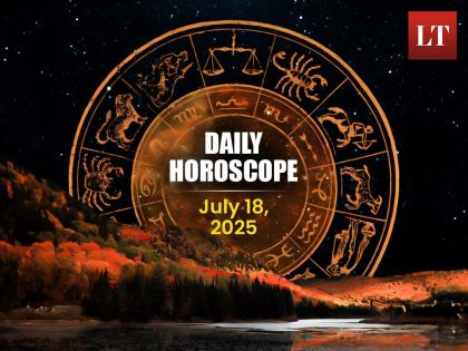 Today's Horoscope, July 18, 2025: Check Your Zodiac Sign’s Predictions, Lucky Numbers and Colours | Today's Horoscope, July 18, 2025: Check Your Zodiac Sign’s Predictions, Lucky Numbers and Colours
