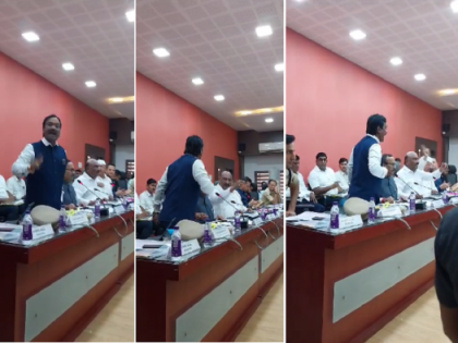 Watch: Verbal clash erupts between opposition leader and guardian minister at DPC meeting | Watch: Verbal clash erupts between opposition leader and guardian minister at DPC meeting