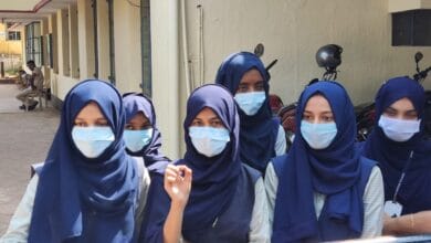 Madhya Pradesh college bans hijab after hindu outfits stage protest | Madhya Pradesh college bans hijab after hindu outfits stage protest