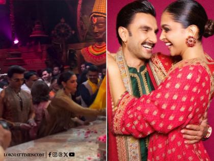 Deepika Padukone and Ranveer Singh Spark Buzz at Ganesh Chaturthi Festivities; Actor’s New Look Goes Viral (Watch Video) | Deepika Padukone and Ranveer Singh Spark Buzz at Ganesh Chaturthi Festivities; Actor’s New Look Goes Viral (Watch Video) Deepika Padukone and Ranveer Singh Spark Buzz at Ganesh Chaturthi Festivities; Actor’s New Look Goes Viral (Watch Video) | Deepika Padukone and Ranveer Singh Spark Buzz at Ganesh Chaturthi Festivities; Actor’s New Look Goes Viral (Watch Video)