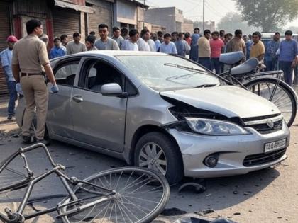 Delhi Car Accident: 2 Killed, 3 Injured as 19-Year-Old Hits Cyclist and Rams Into Roadside Slum in Janakpuri | Delhi Car Accident: 2 Killed, 3 Injured as 19-Year-Old Hits Cyclist and Rams Into Roadside Slum in Janakpuri Delhi Car Accident: 2 Killed, 3 Injured as 19-Year-Old Hits Cyclist and Rams Into Roadside Slum in Janakpuri | Delhi Car Accident: 2 Killed, 3 Injured as 19-Year-Old Hits Cyclist and Rams Into Roadside Slum in Janakpuri