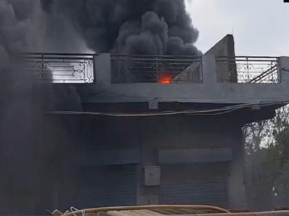 Delhi: Major Fire Engulfs Chemical Factory in Sonia Vihar, No Casualties Reported Yet | Delhi: Major Fire Engulfs Chemical Factory in Sonia Vihar, No Casualties Reported Yet Delhi: Major Fire Engulfs Chemical Factory in Sonia Vihar, No Casualties Reported Yet | Delhi: Major Fire Engulfs Chemical Factory in Sonia Vihar, No Casualties Reported Yet