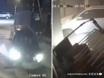 Delhi: SUV Smashes Through Gate Into House In Rohini Area, Elderly Woman Narrowly Escapes; CCTV Video Emerges | Delhi: SUV Smashes Through Gate Into House In Rohini Area, Elderly Woman Narrowly Escapes; CCTV Video Emerges