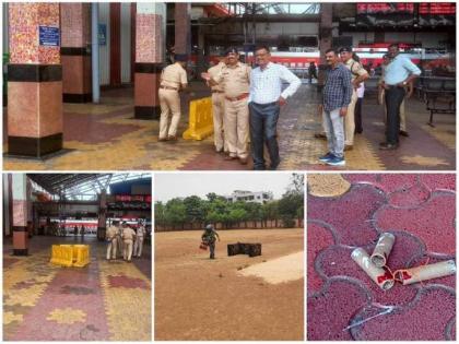 Pune: Three gelatin sticks found at railway station | Pune: Three gelatin sticks found at railway station