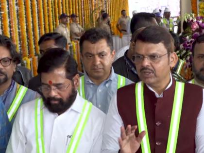 Thane Metro 4 Trial Run: CM Devendra Fadnavis, DCM Eknath Shinde Flag Off Cadbury Junction–Kasarvadavali Line | Thane Metro 4 Trial Run: CM Devendra Fadnavis, DCM Eknath Shinde Flag Off Cadbury Junction–Kasarvadavali Line