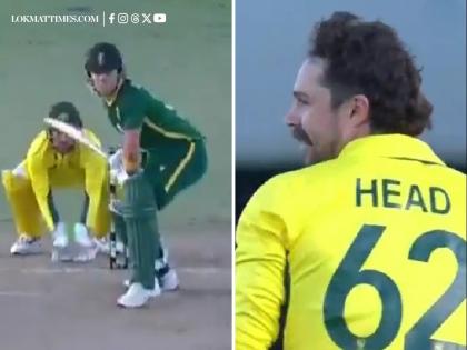Dewald Brevis Smashes First-Ball Six on ODI Debut, Falls Next Delivery to Travis Head in Australia vs South Africa 1st ODI (VIDEO) | Dewald Brevis Smashes First-Ball Six on ODI Debut, Falls Next Delivery to Travis Head in Australia vs South Africa 1st ODI (VIDEO)