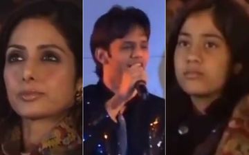 Unseen video of Janhvi and Sridevi appreciating Rahul Vaidya's singing skills goes viral! | Unseen video of Janhvi and Sridevi appreciating Rahul Vaidya's singing skills goes viral!
