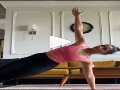 Alia Bhatt gives a sneak peek of her fitness routine on International Yoga Day | Alia Bhatt gives a sneak peek of her fitness routine on International Yoga Day