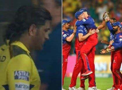 Upset, Angry, Heartbroken MS Dhoni Skips Handshakes With RCB Players (Watch Video) | Upset, Angry, Heartbroken MS Dhoni Skips Handshakes With RCB Players (Watch Video)