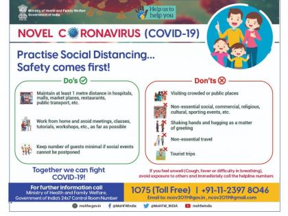 Health Ministry: Practise #SocialDistancing & follow these do's and don'ts | Health Ministry: Practise #SocialDistancing & follow these do's and don'ts
