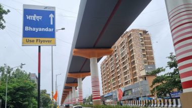 Mumbai's First Double-Decker Flyover and Metro Route Unveiled in Mira-Bhayandar (Watch Video) | Mumbai's First Double-Decker Flyover and Metro Route Unveiled in Mira-Bhayandar (Watch Video)