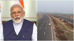PM Modi to inaugurate first section of Delhi-Mumbai expressway on Feb 12 | PM Modi to inaugurate first section of Delhi-Mumbai expressway on Feb 12