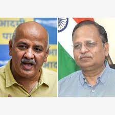 Manish Sisodia and Satyendar Jain should have resigned Delhi cabinet earlier: BJP | Manish Sisodia and Satyendar Jain should have resigned Delhi cabinet earlier: BJP
