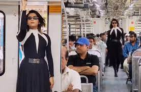 Mumbai: Man in skirt breaks gender stereotypes with Insta reel of ramp walk in local train | Mumbai: Man in skirt breaks gender stereotypes with Insta reel of ramp walk in local train