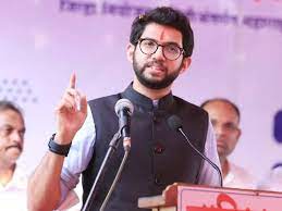 Aaditya Thackeray claims Eknath Shinde cried in our house fearing jail | Aaditya Thackeray claims Eknath Shinde cried in our house fearing jail