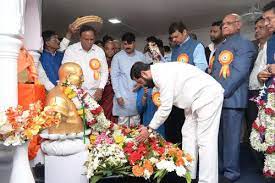 Maha CM Eknath Shinde, other political leaders pay tributes to Dr Ambedkar on his birth anniversary | Maha CM Eknath Shinde, other political leaders pay tributes to Dr Ambedkar on his birth anniversary