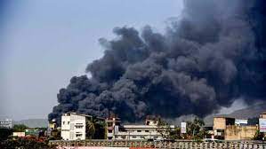Navi Mumbai: Fire breaks out at factory, no casualties reported | Navi Mumbai: Fire breaks out at factory, no casualties reported