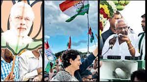 Congress begins advance celebrations of Karnataka assembly election | Congress begins advance celebrations of Karnataka assembly election