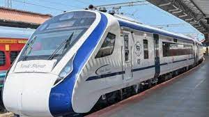 Semi-high speed Vande Bharat Express train trial underway on Mumbai-Goa route | Semi-high speed Vande Bharat Express train trial underway on Mumbai-Goa route