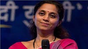 NCP MP Supriya Sule congratulates Congress for victory in K'taka polls | NCP MP Supriya Sule congratulates Congress for victory in K'taka polls