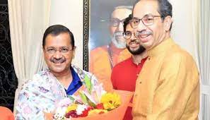 We all have come together to save country and democracy: Uddhav Thackeray on his meeting with Arvind Kejriwal | We all have come together to save country and democracy: Uddhav Thackeray on his meeting with Arvind Kejriwal We all have come together to save country and democracy: Uddhav Thackeray on his meeting with Arvind Kejriwal | We all have come together to save country and democracy: Uddhav Thackeray on his meeting with Arvind Kejriwal