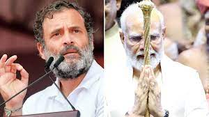 PM Modi treating inauguration of new Parliament building like coronation, says Rahul Gandhi | PM Modi treating inauguration of new Parliament building like coronation, says Rahul Gandhi PM Modi treating inauguration of new Parliament building like coronation, says Rahul Gandhi | PM Modi treating inauguration of new Parliament building like coronation, says Rahul Gandhi