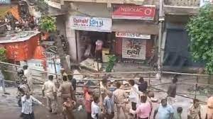 Ahmedabad: 1 killed, 8 injured after balcony collapses during Lord Jagannath Rath Yatra | Ahmedabad: 1 killed, 8 injured after balcony collapses during Lord Jagannath Rath Yatra