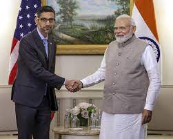 Google to invest USD 10 billion in India’s digitisation fund: Sundar Pichai | Google to invest USD 10 billion in India’s digitisation fund: Sundar Pichai