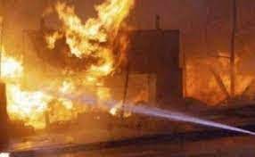 Thane: Fire in electric meter room of building, no casualties reported | Thane: Fire in electric meter room of building, no casualties reported