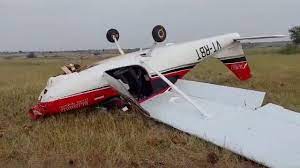 Training aircraft crashes near Gojubavi village in Pune | Training aircraft crashes near Gojubavi village in Pune