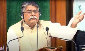 RJD's Awadh Bihari Chaudhary ousted as Bihar Assembly Speaker | RJD's Awadh Bihari Chaudhary ousted as Bihar Assembly Speaker