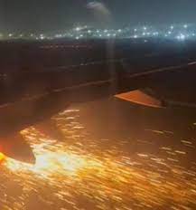 Bengaluru-bound IndiGo aircraft engine catches fire at Delhi airport's runway | Bengaluru-bound IndiGo aircraft engine catches fire at Delhi airport's runway
