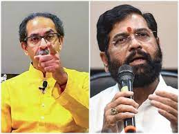 Party workers got demoralised due to lack of backing from leader: Eknath Shinde's jab at Uddhav Thackeray | Party workers got demoralised due to lack of backing from leader: Eknath Shinde's jab at Uddhav Thackeray