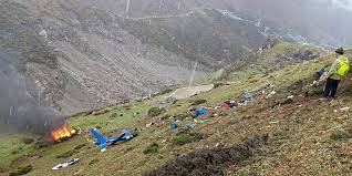 7 killed in chopper crash near Uttarakhand's Kedarnath, PM Modi offers condolences | 7 killed in chopper crash near Uttarakhand's Kedarnath, PM Modi offers condolences