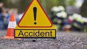Nashik: 3 killed after speeding ST bus hits two-wheeler | Nashik: 3 killed after speeding ST bus hits two-wheeler