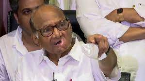 Congress leaders meet Sharad Pawar and expresses solidarity with him during NCP crisis | Congress leaders meet Sharad Pawar and expresses solidarity with him during NCP crisis