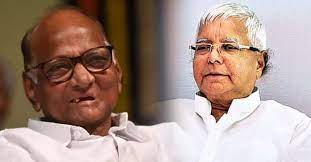 No retirement in politics: RJD chief Lalu Prasad reacts on Ajit Pawar's remarks on Sharad Pawar's age | No retirement in politics: RJD chief Lalu Prasad reacts on Ajit Pawar's remarks on Sharad Pawar's age