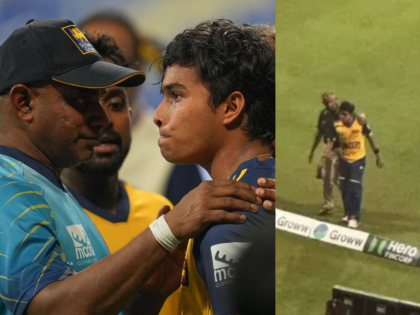 Dunith Wellalage Learns of Father’s Death After Sri Lanka’s Win Over Afghanistan in Asia Cup 2025; Sanath Jayasuriya Seen Consoling Him (VIDEO) | Dunith Wellalage Learns of Father’s Death After Sri Lanka’s Win Over Afghanistan in Asia Cup 2025; Sanath Jayasuriya Seen Consoling Him (VIDEO)
