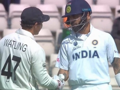 Watch: Virat Kohli's gesture on last day of BJ Watling's Test career wins hearts | Watch: Virat Kohli's gesture on last day of BJ Watling's Test career wins hearts