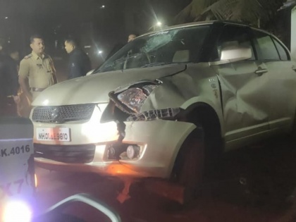 Maharashtra: 1 injured after Car hits three vehicles in Nashik | Maharashtra: 1 injured after Car hits three vehicles in Nashik