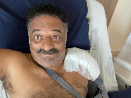 Prakash Raj undergoes successful surgery, on fractured hand, says will come back soon | Prakash Raj undergoes successful surgery, on fractured hand, says will come back soon