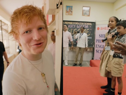 Ed Sheeran's Heartwarming Day with Mumbai School Kids Ahead of Concert (Watch) | Ed Sheeran's Heartwarming Day with Mumbai School Kids Ahead of Concert (Watch)