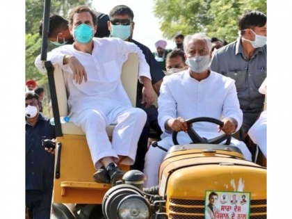Rahul counters with Modi plane jibe when trolled for cushion on tractors | Rahul counters with Modi plane jibe when trolled for cushion on tractors