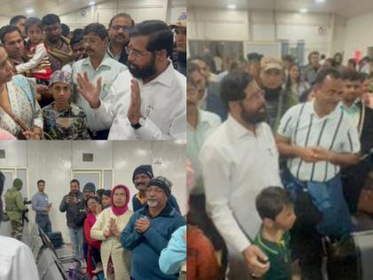 Pahalgam Terror Attack: Maharashtra Deputy CM Eknath Shinde Offer Emotional Support To Stranded Tourist in Srinagar, Assures Safe Return (Watch Video) | Pahalgam Terror Attack: Maharashtra Deputy CM Eknath Shinde Offer Emotional Support To Stranded Tourist in Srinagar, Assures Safe Return (Watch Video) Pahalgam Terror Attack: Maharashtra Deputy CM Eknath Shinde Offer Emotional Support To Stranded Tourist in Srinagar, Assures Safe Return (Watch Video) | Pahalgam Terror Attack: Maharashtra Deputy CM Eknath Shinde Offer Emotional Support To Stranded Tourist in Srinagar, Assures Safe Return (Watch Video)