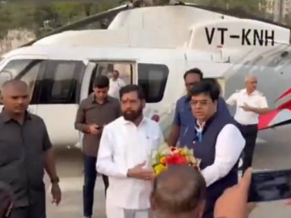 Eknath Shinde Lands in Mumbai Ahead of Mahayuti's Big Decision on Maharashtra CM