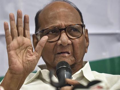 Sharad Pawar meets protesters at Barsu on refinery controversy | Sharad Pawar meets protesters at Barsu on refinery controversy