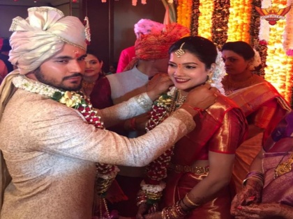 Cricketer Manish Pandey ties the knot with actress Ashrita Shetty | Cricketer Manish Pandey ties the knot with actress Ashrita Shetty