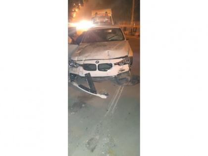 Birthday bash turns ugly, BMW driver runs over constable | Birthday bash turns ugly, BMW driver runs over constable