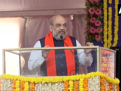 Choose between Cong’s communal violence, BJP’s security’ says, Amit Shah during Gujarat visit | Choose between Cong’s communal violence, BJP’s security’ says, Amit Shah during Gujarat visit
