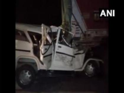 Six children among 14 killed as car collides with truck on UP's Prayagraj-Lucknow highway | Six children among 14 killed as car collides with truck on UP's Prayagraj-Lucknow highway